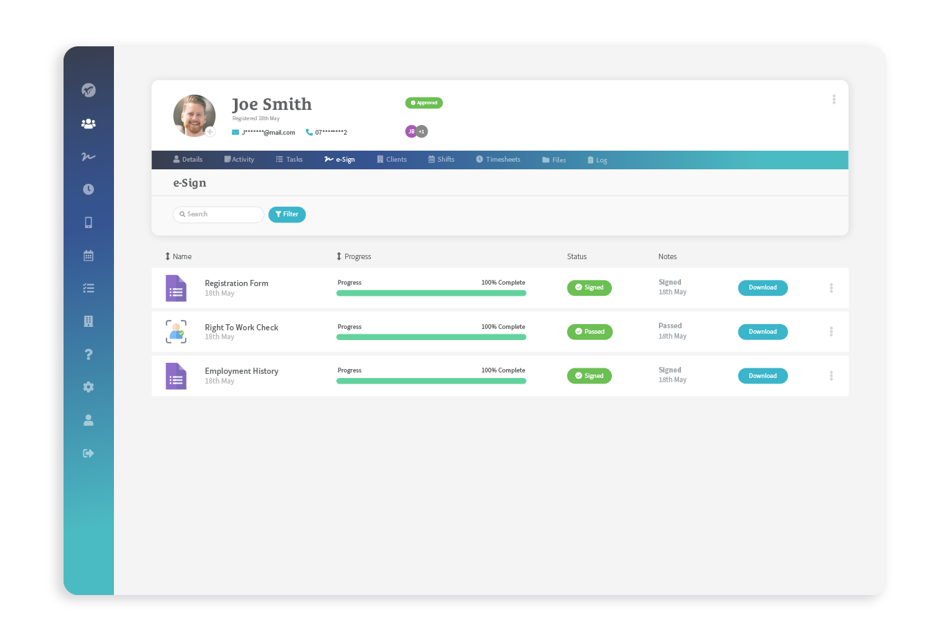 Kandidaat Dashboard